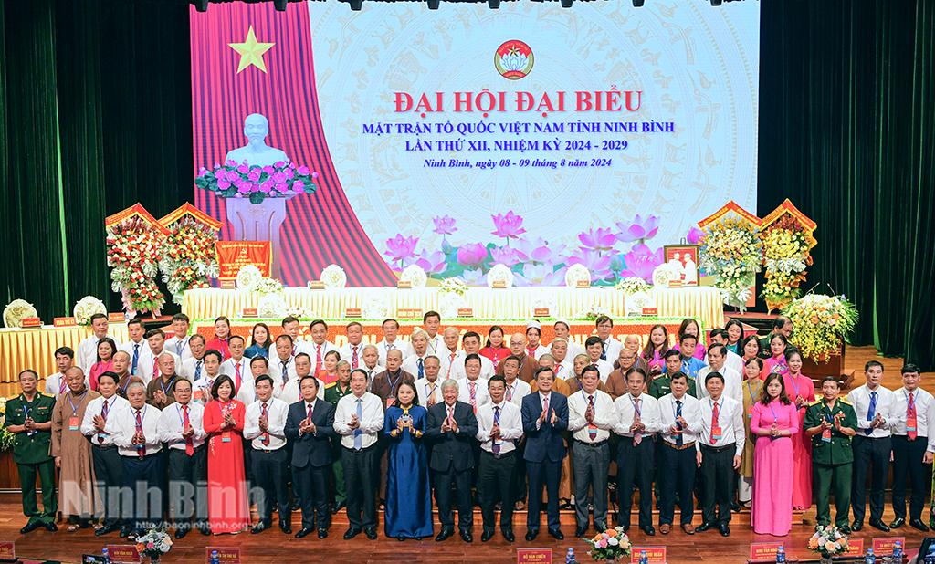 Danh sách 80 Ủy viên Ủy ban MTTQ Việt Nam tỉnh Ninh Bình khóa XII