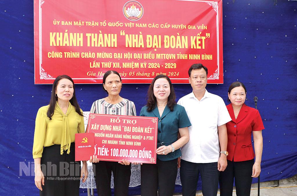 Gia Viễn thi đua chào mừng Đại hội đại biểu MTTQ Việt Nam tỉnh