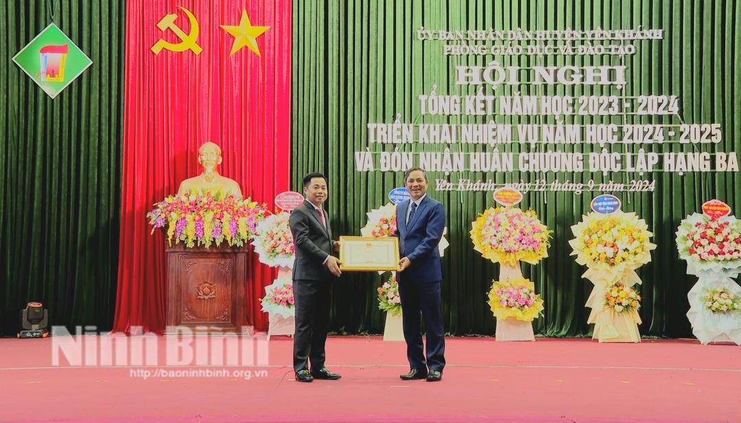 Phòng Giáo dục và Đào tạo huyện Yên Khánh triển khai nhiệm vụ năm học 2024-2025