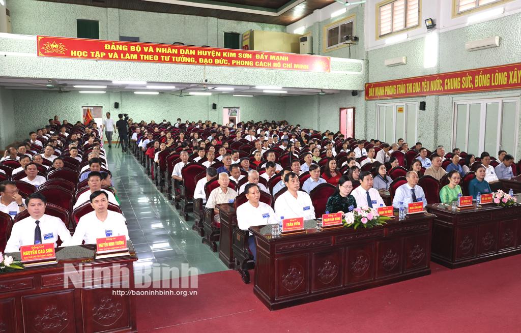 Đại hội đại biểu Hội Khuyến học huyện Kim Sơn lần thứ VI