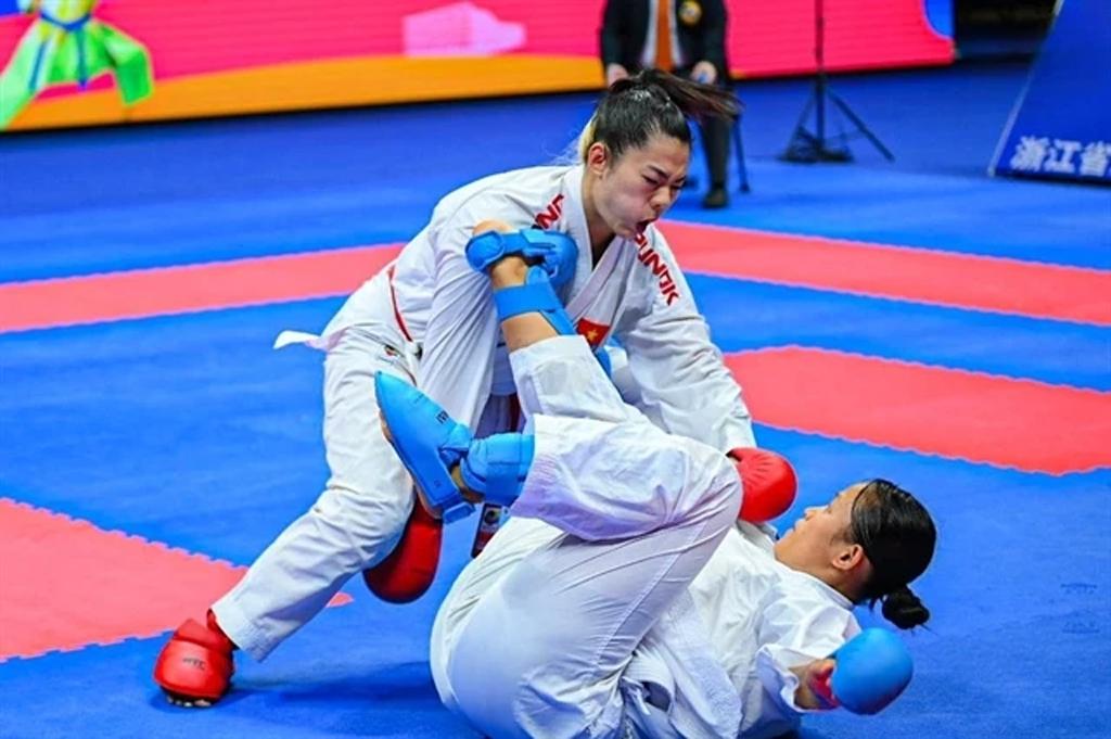 Vietnam win golds, placed second in Asian karate championships