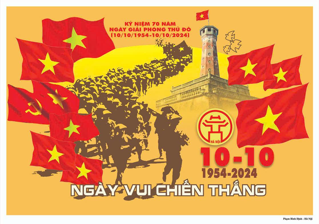 Tổ chức Triển lãm tranh cổ động kỷ niệm 70 năm Ngày giải phóng Thủ đô