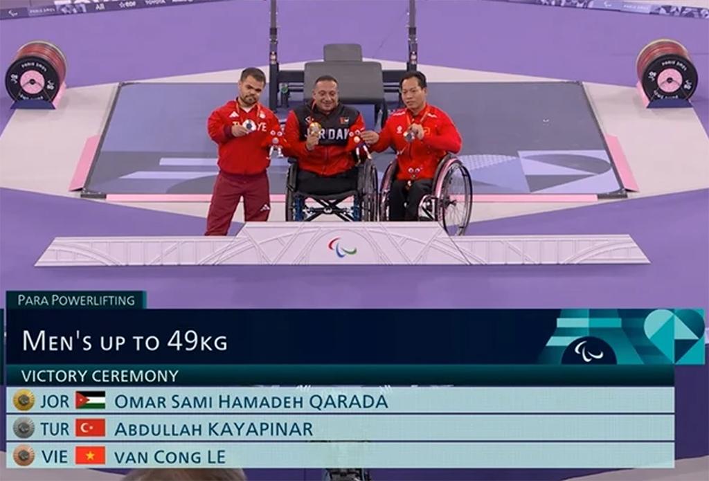 Tấm huy chương cao quý đầu tiên của Đoàn thể thao người khuyết tật Việt Nam tại Paralympic Paris 2024