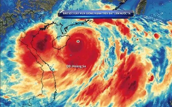 Cập nhật: Hà Nội mưa dông mạnh trước bão khiến nhiều người thương vong