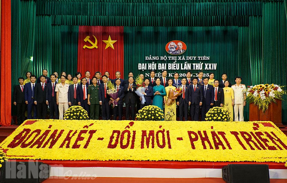 Bế mạc Đại hội đại biểu Đảng bộ thị xã Duy Tiên, nhiệm kỳ 2020-2025