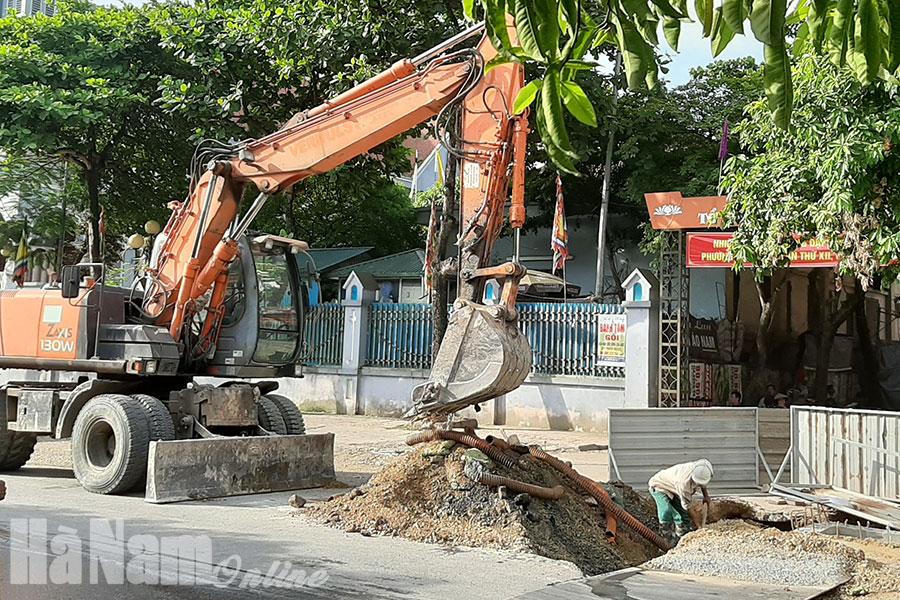 Đẩy nhanh tiến độ nâng cấp hệ thống cống thoát nước và hạ tầng kỹ thuật đường Biên Hòa