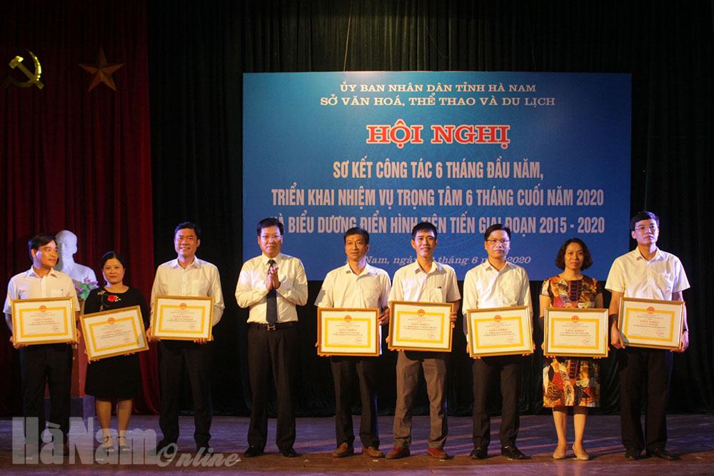 Sở VH,TT&DL biểu dương điển hình tiên tiến giai đoạn 2015 – 2020