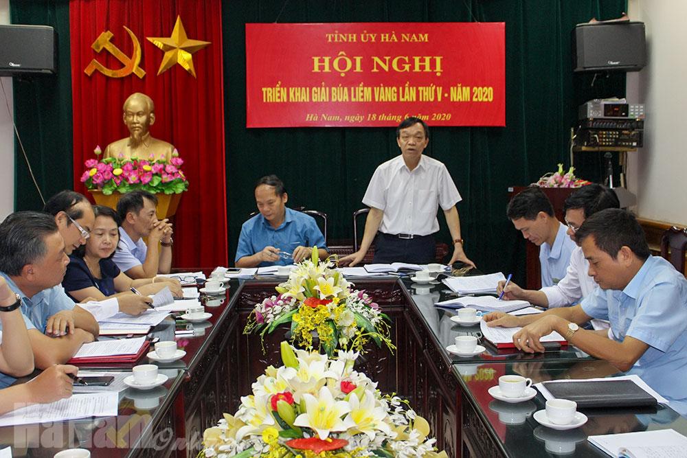 Triển khai Kế hoạch hưởng ứng Giải báo chí toàn quốc về xây dựng Đảng