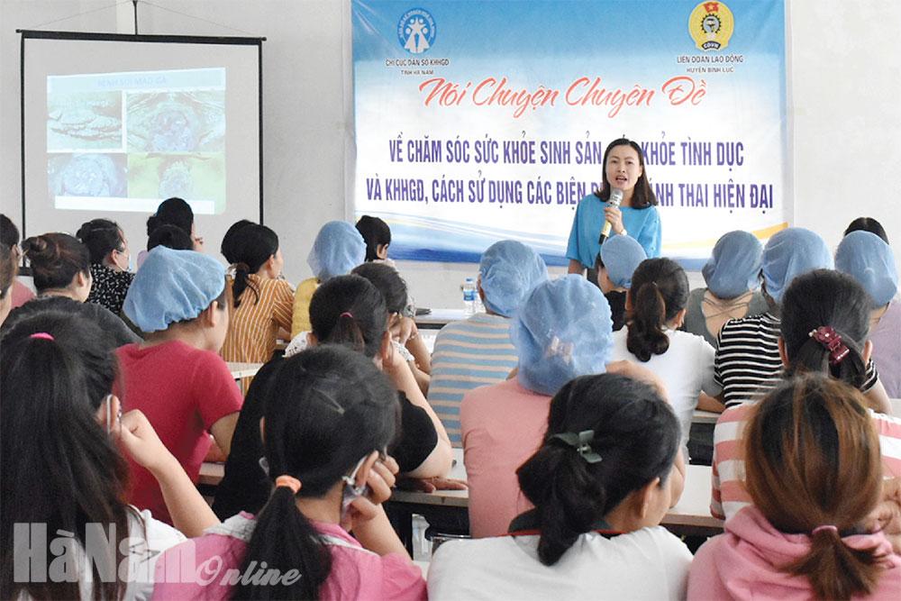 Bảo đảm chăm sóc sức khỏe sinh sản cho phụ nữ và trẻ em gái