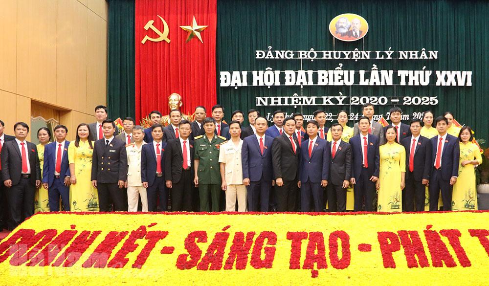 Bế mạc Đại hội đại biểu Đảng bộ huyện Lý Nhân nhiệm kỳ 2020 - 2025