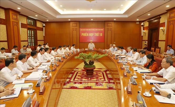 Phiên họp thứ 18 Ban Chỉ đạo Trung ương về phòng, chống tham nhũng