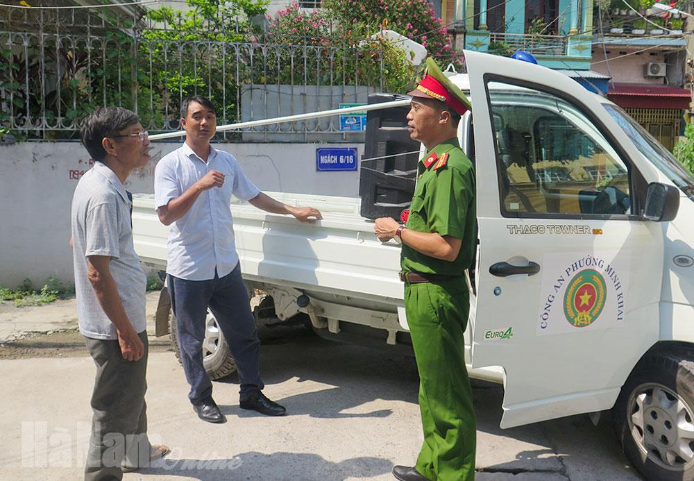 Phường Minh Khai triển khai các biện pháp phòng chống dịch Covid-19