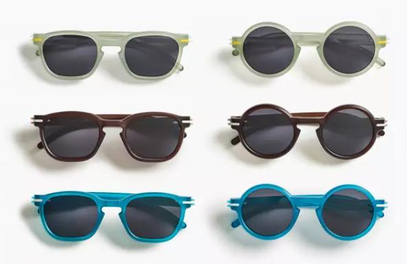 Tái chế chai nhựa qua sử dụng thành... kính râm