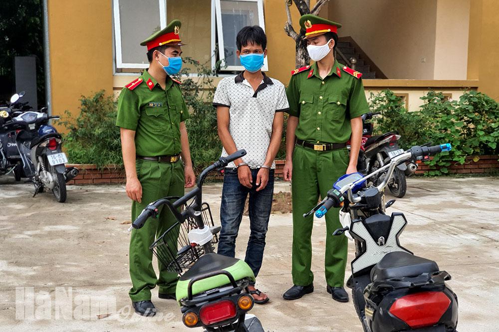 Công an Bình Lục khám phá nhanh chuyên án trộm cắp xe máy điện
