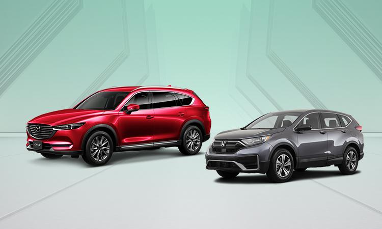 Cuộc đua trang bị của Mazda CX-8 và Honda CR-V