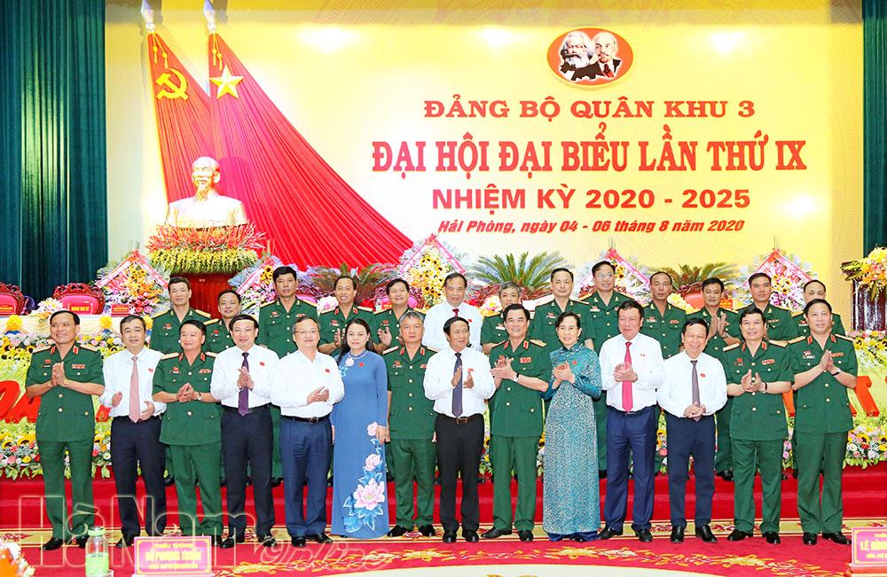 Đại hội đại biểu Đảng bộ Quân khu 3 lần thứ IX thành công tốt đẹp