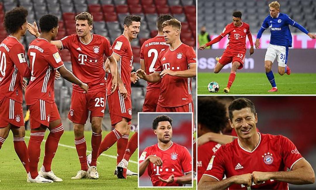 Bayern Munich khởi đầu Bundesliga bằng màn hủy diệt Schalke 8-0