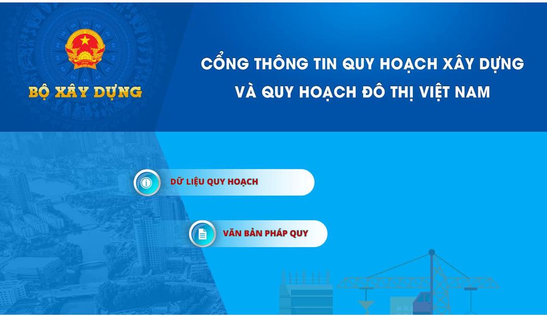 Các tỉnh phải công bố quy hoạch trên cổng thông tin quốc gia