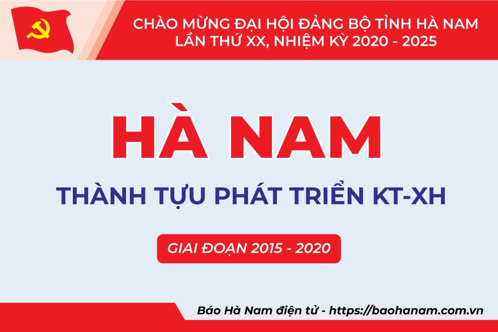 Thành tựu phát triển KT-XH giai đoạn 2015-2020