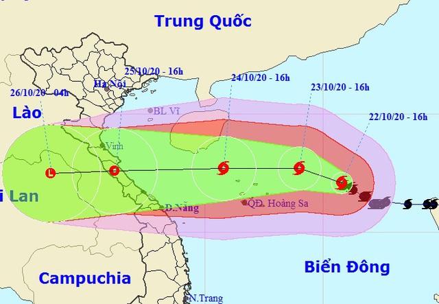 Bão số 8 tăng cường độ, tiến gần quần đảo Hoàng Sa