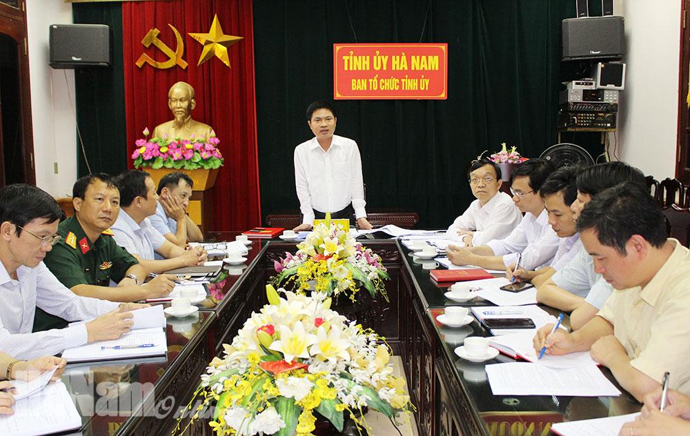 Hội nghị giao ban trực tuyến công tác tổ chức xây dựng Đảng