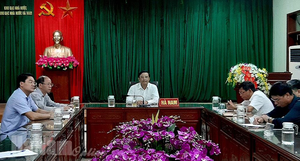 Hội nghị trực tuyến giải ngân vốn đầu tư công nguồn vay nước ngoài