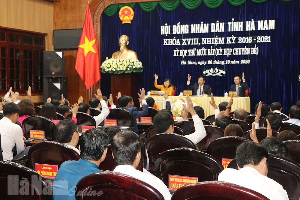 Kỳ họp thứ 17, HĐND tỉnh: Kiện toàn các chức danh do HĐND tỉnh bầu