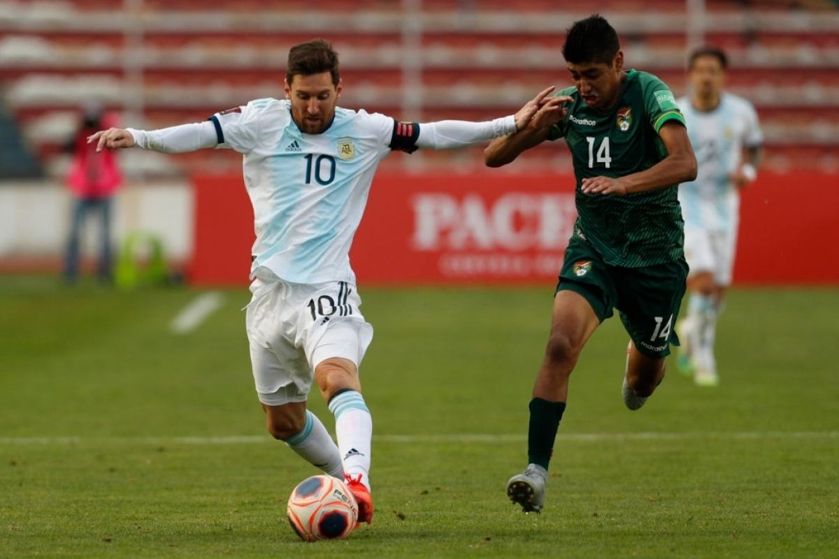 Messi ghi dấu ấn, Argentina ngược dòng đánh bại Bolivia