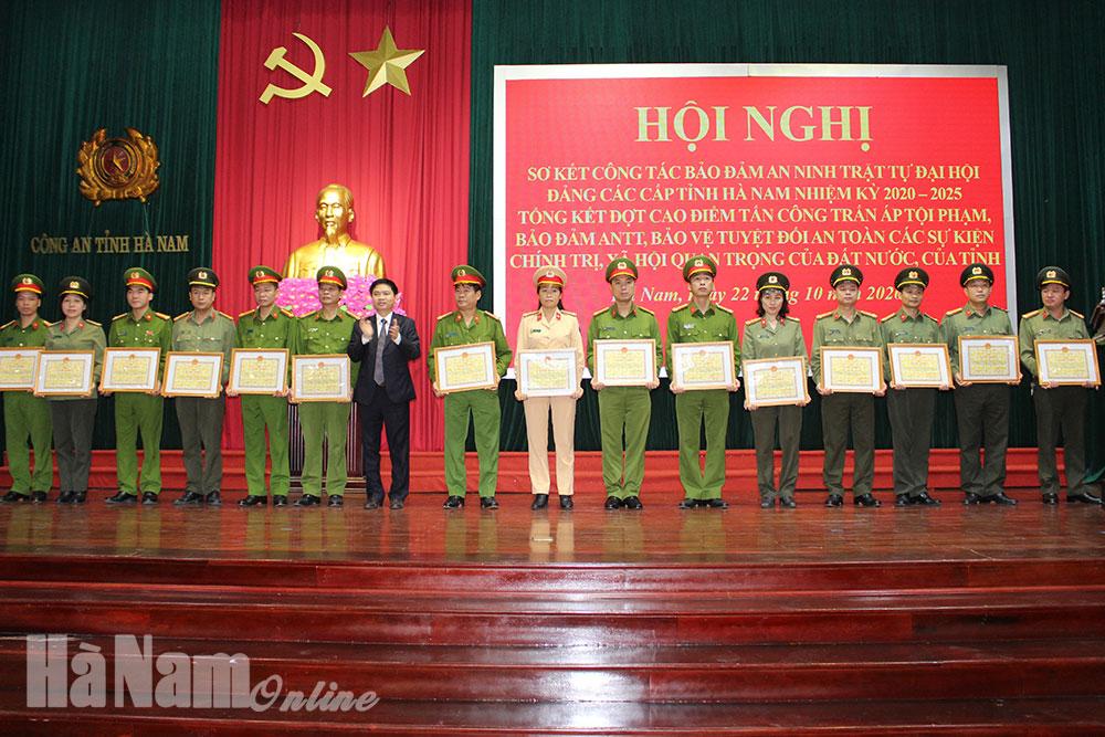Sơ kết công tác đảm bảo ANTT Đại hội Đảng các cấp nhiệm kỳ 2020 – 2025