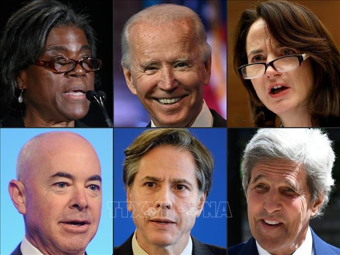 Ông Joe Biden công bố một số nhân sự nội các