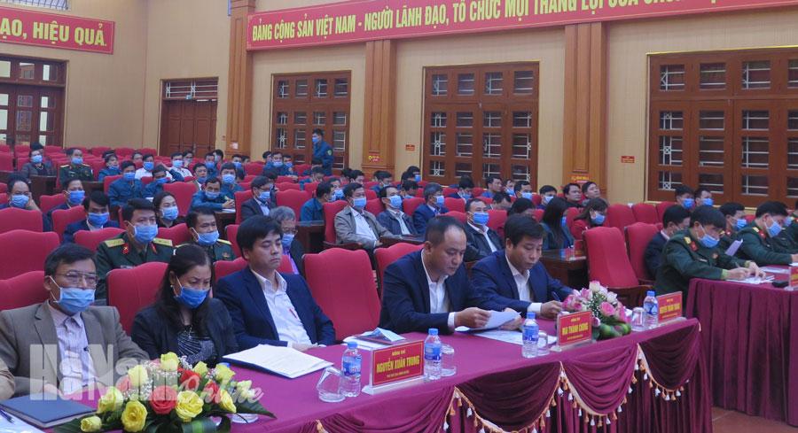 Lý Nhân tổng kết công tác quốc phòng địa phương