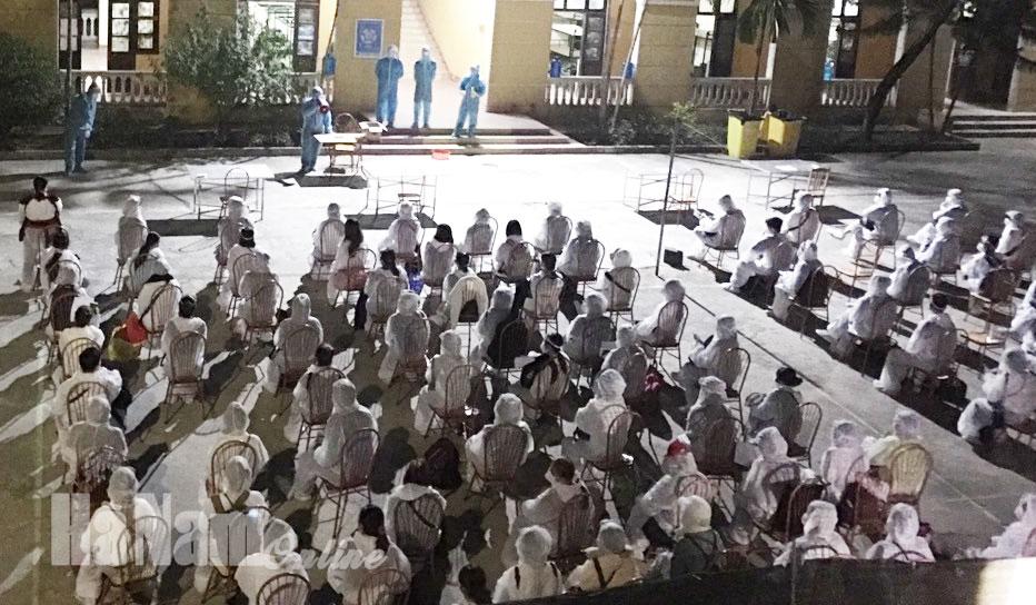 84 công dân cách ly tập trung phòng chống dịch tại Trung đoàn 151 âm tính lần 1 với SARS-CoV-2