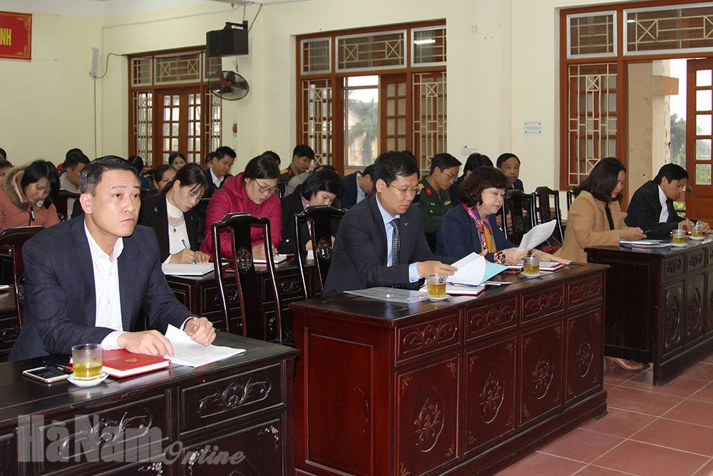 Ban Tuyên giáo Huyện ủy Bình Lục tổng kết công tác tuyên giáo năm 2020