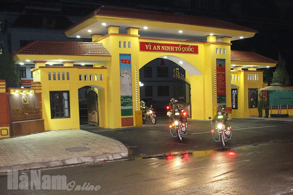 Công an tỉnh ra quân đợt cao điểm tấn công, trấn áp tội phạm