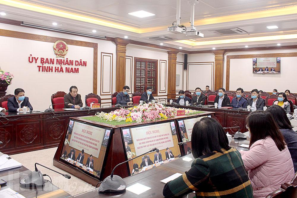 Hội nghị trực tuyến triển khai Quyết định 1521 của Thủ tướng Chính phủ