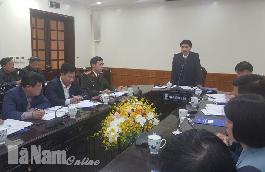 UBND tỉnh bàn các giải pháp thu ngân sách nhà nước năm 2021