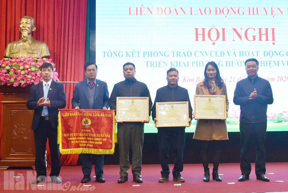 LĐLĐ huyện Kim Bảng triển khai nhiệm vụ năm 2021