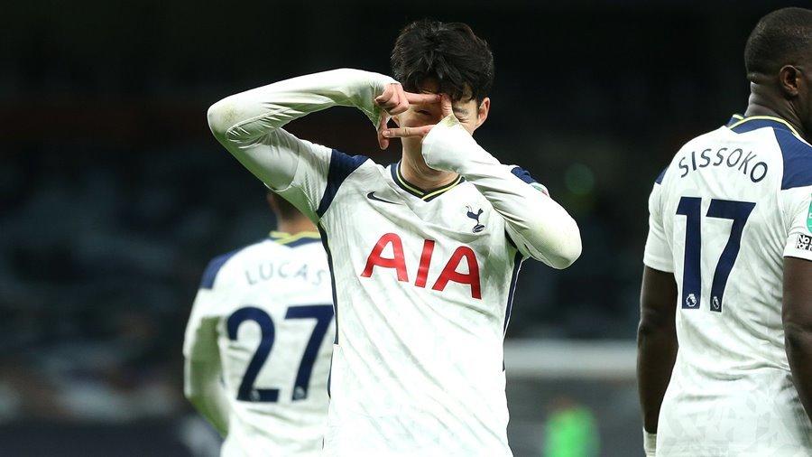 Son Heung Min lập công, Tottenham hẹn MU ở chung kết