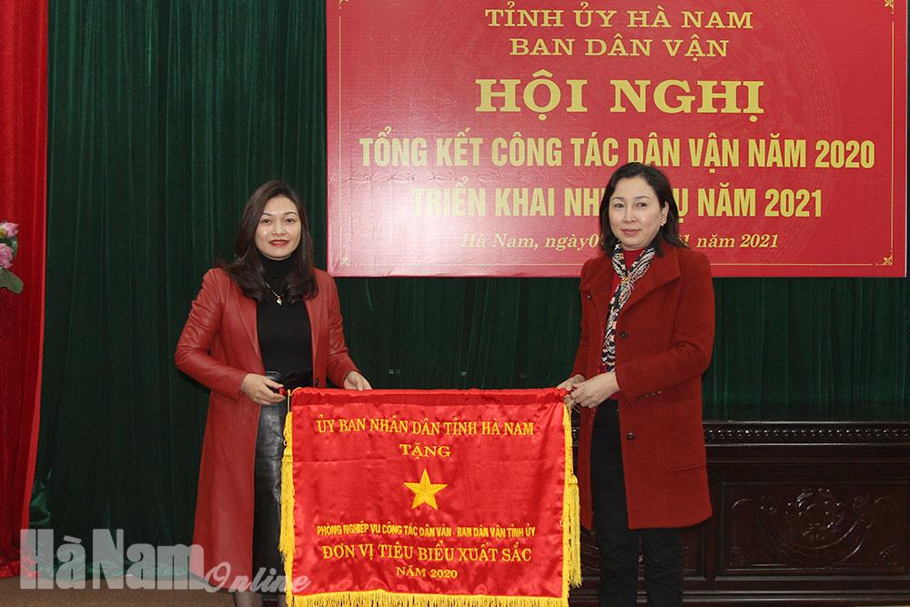 Ban Dân vận Tỉnh ủy triển khai nhiệm vụ năm 2021