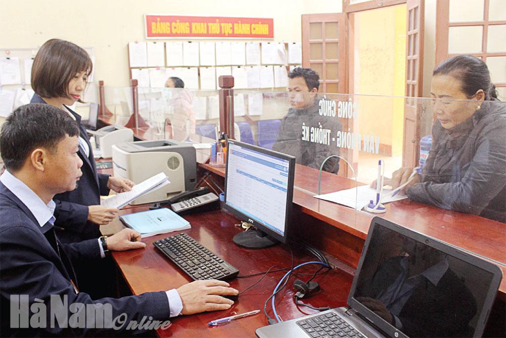 Duy Tiên đẩy mạnh cải cách hành chính