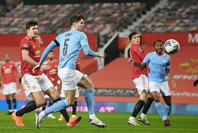 Man City đá văng Man Utd khỏi Cup Liên Đoàn