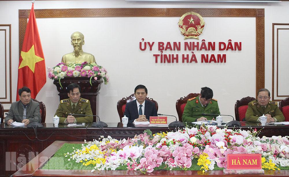 Triển khai nhiệm vụ phòng, chống tội phạm, buôn lậu, gian lận thương mại, hàng giả năm 2021