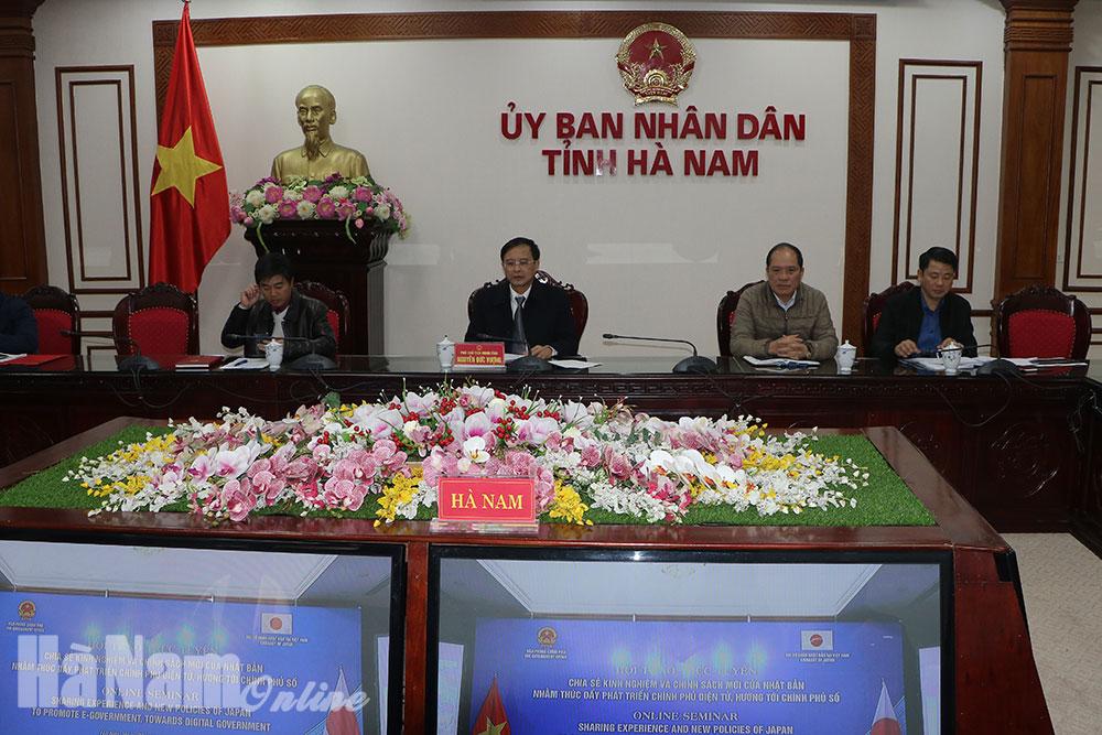 Hội thảo trực tuyến chia sẻ kinh nghiệm và chính sách mới của Nhật Bản nhằm thúc đẩy phát triển chính phủ điện tử, hướng tới chính phủ số