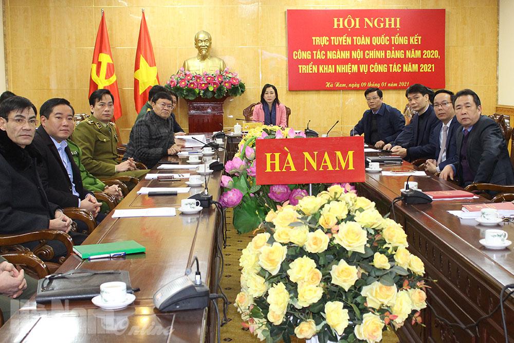 Triển khai nhiệm vụ công tác ngành nội chính Đảng năm 2021