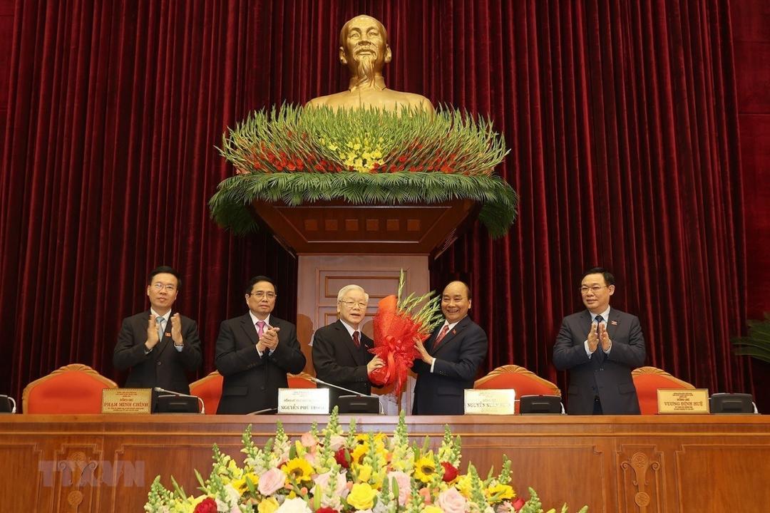 Đồng chí Nguyễn Phú Trọng được bầu làm Tổng Bí thư Ban Chấp hành Trung ương Đảng khóa XIII