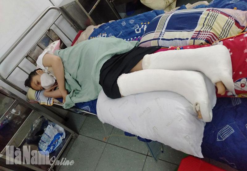 Các ca cấp cứu tại Bệnh viện Đa khoa Hà Nam trong 8 ngày Tết giảm nhiều so với năm trước