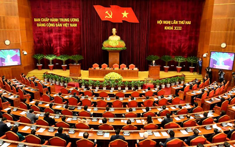 Bế mạc Hội nghị lần thứ hai Ban Chấp hành Trung ương Đảng khóa XIII