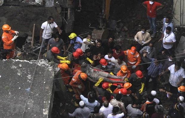 Ấn Độ: Sập nhà ở thành phố Mumbai, nhiều trẻ em thiệt mạng
