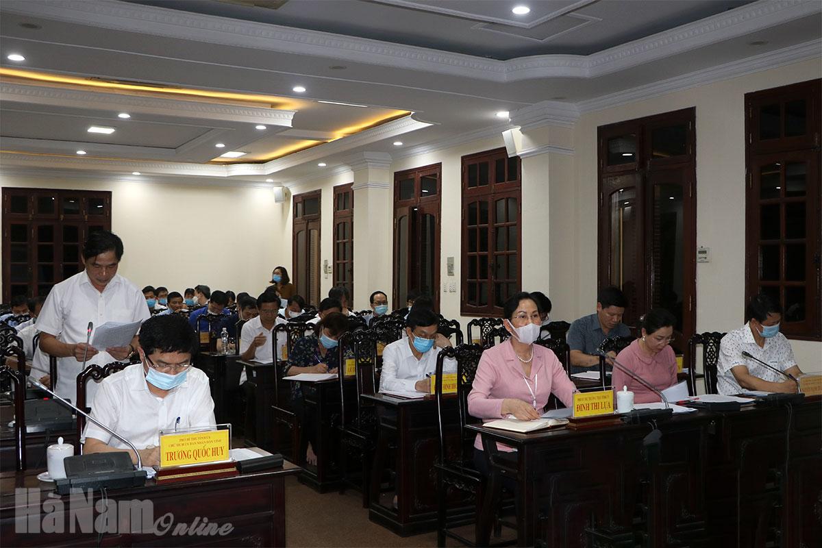 Chiều 17/6, BTV Tỉnh ủy thảo luận, cho ý kiến về Quy hoạch các khu công nghiệp trên địa bàn tỉnh và một số nội dung khác