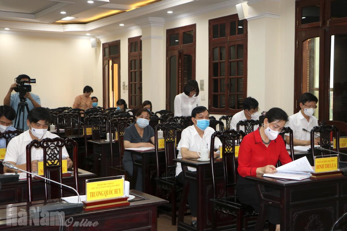 BTV Tỉnh ủy thảo luận về một số nội dung thực hiện Chương trình hành động của Ban Nội chính Trung ương